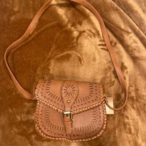 NWT Francescas Crossbody Brown Boho Bag